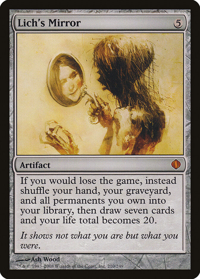 Espelho do Lich / Lich's Mirror - Magic: The Gathering - MoxLand