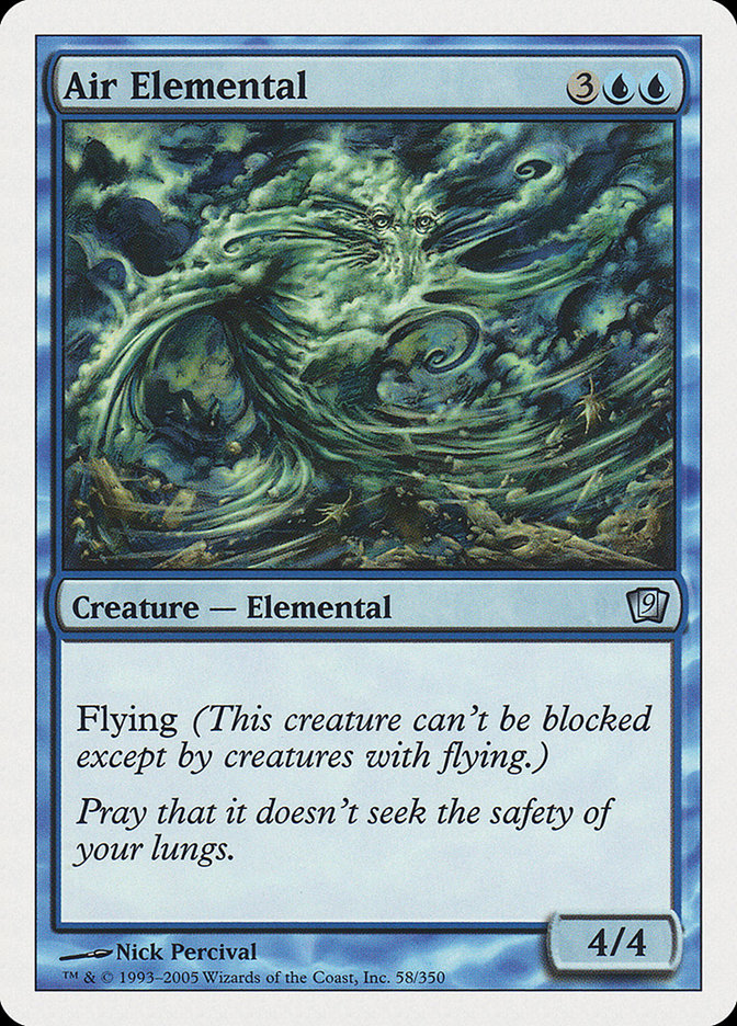 Elemental do Ar / Air Elemental - Magic: The Gathering - MoxLand