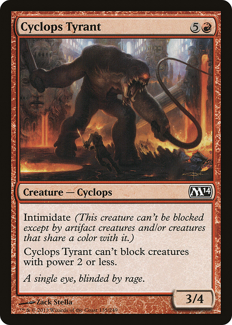 Tirano Ciclope / Cyclops Tyrant - Magic: The Gathering - MoxLand