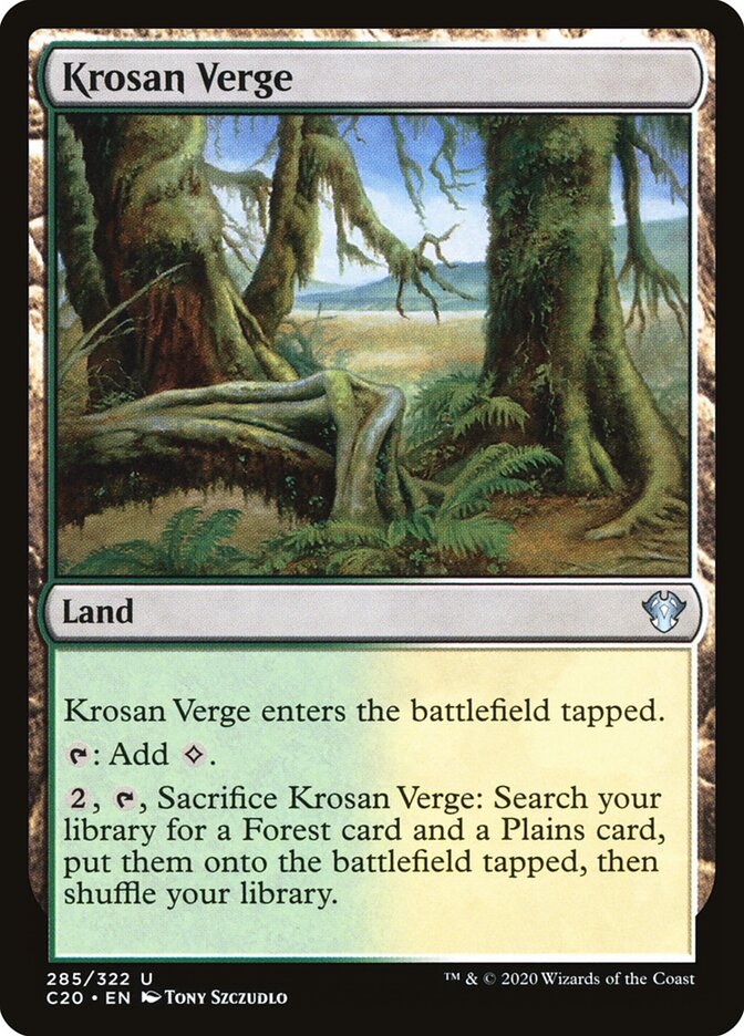 Orla Krosana / Krosan Verge - Magic: The Gathering - MoxLand