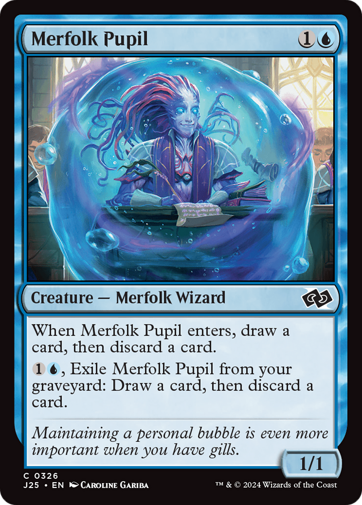 Merfolk Pupil / Merfolk Pupil - Magic: The Gathering - MoxLand