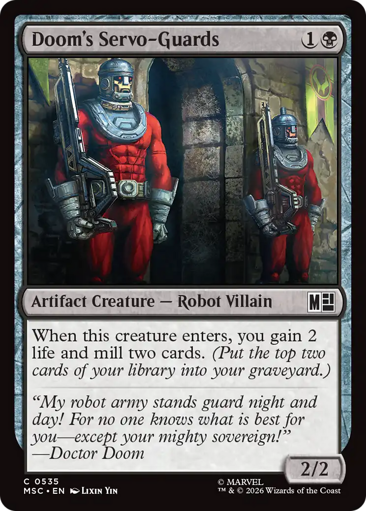 Doom's Servo-Guards - Magic: The Gathering - MoxLand
