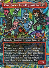 Casey Jones, Jury-Rig Justiciar - Magic: The Gathering - MoxLand