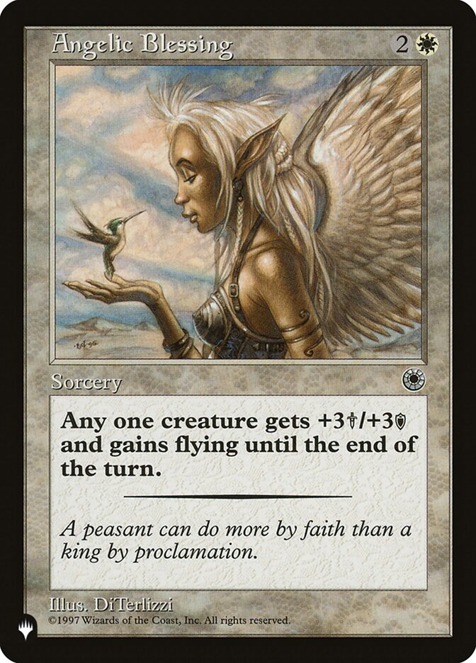 Bênção Angelical / Angelic Blessing - Magic: The Gathering - MoxLand