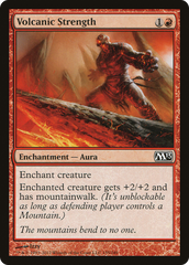 Força Vulcânica / Volcanic Strength - Magic: The Gathering - MoxLand