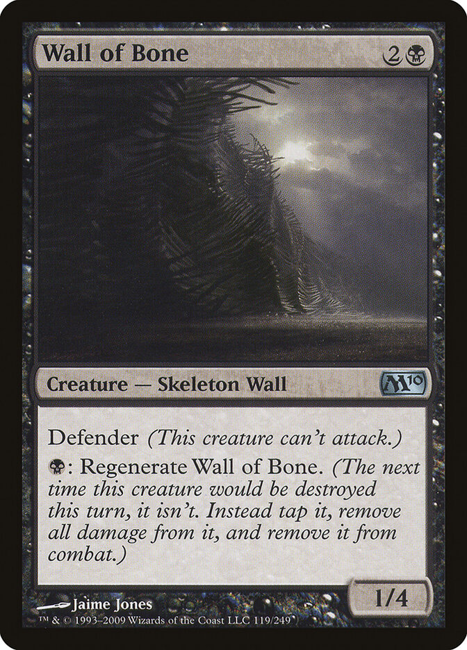 Barreira de Ossos / Wall of Bone - Magic: The Gathering - MoxLand