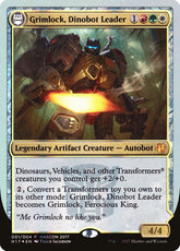 Grimlock, Dinobot Leader - Magic: The Gathering - MoxLand