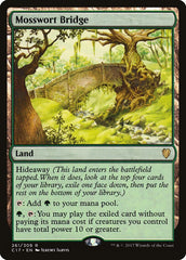 Ponte Musgomosto / Mosswort Bridge - Magic: The Gathering - MoxLand