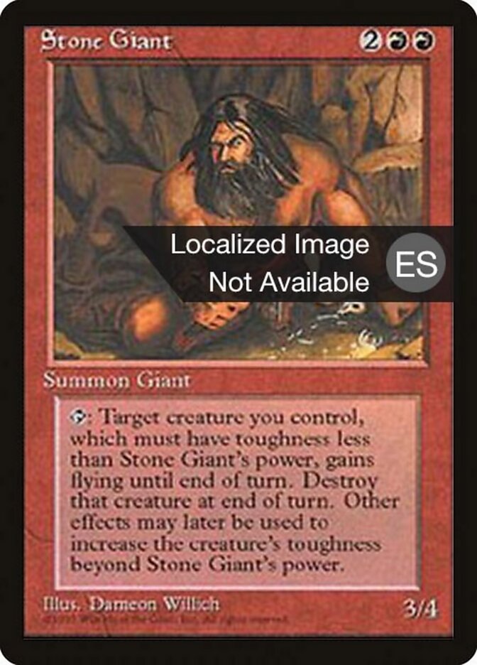 Gigante de Pedra / Stone Giant - Magic: The Gathering - MoxLand
