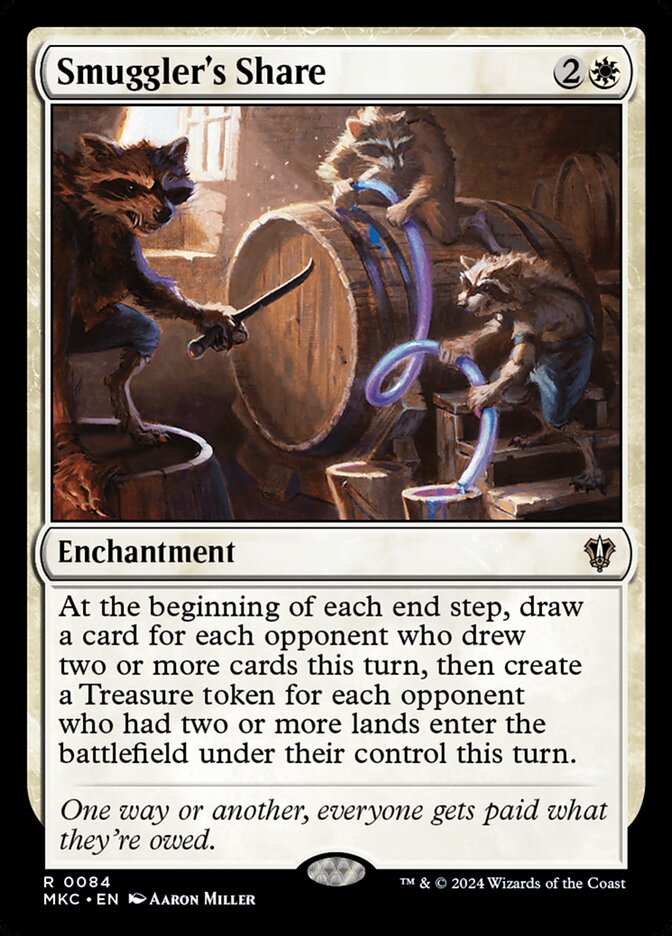 Quota do Contrabandista / Smuggler's Share - Magic: The Gathering - MoxLand