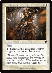 Comando Cátaro / Cathar Commando - Magic: The Gathering - MoxLand