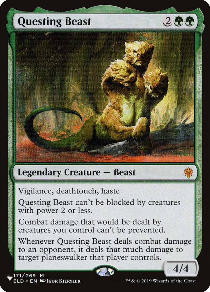 Fera das Demandas / Questing Beast - Magic: The Gathering - MoxLand