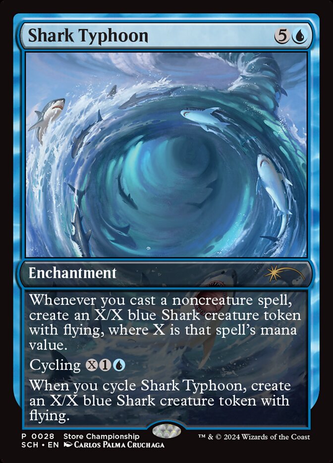 Tufão de Tubarões / Shark Typhoon - Magic: The Gathering - MoxLand
