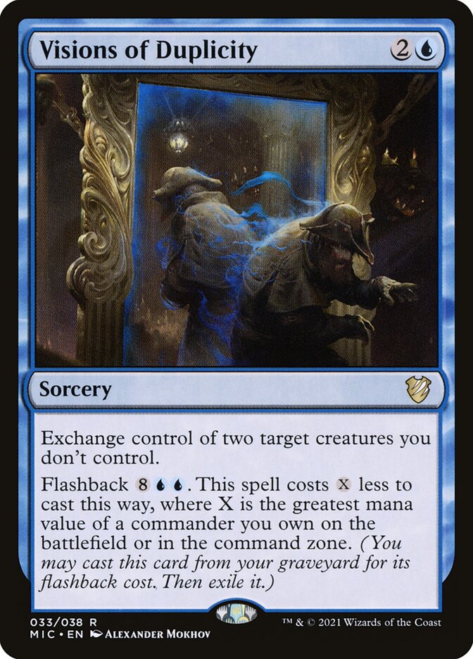 Visões de Duplicidade / Visions of Duplicity - Magic: The Gathering - MoxLand