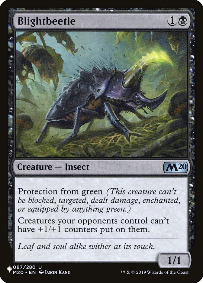 Besouro Pútrido / Blightbeetle - Magic: The Gathering - MoxLand