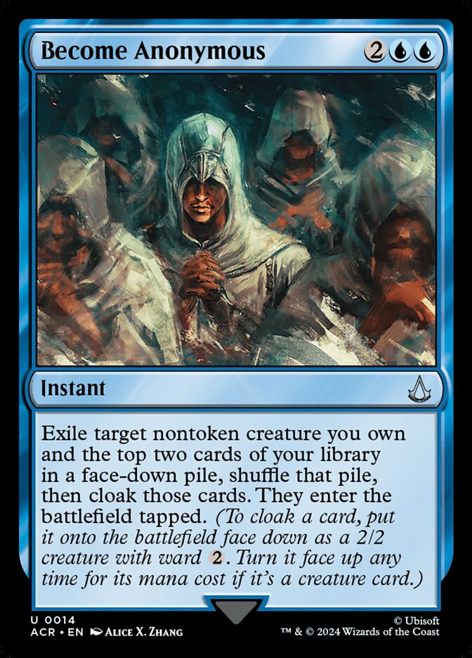 Become Anonymous - Magic: The Gathering - MoxLand