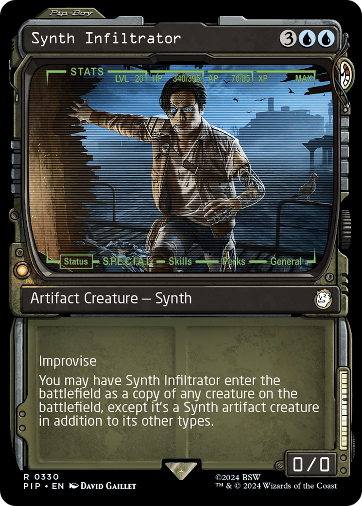 Synth Infiltrator - Magic: The Gathering - MoxLand