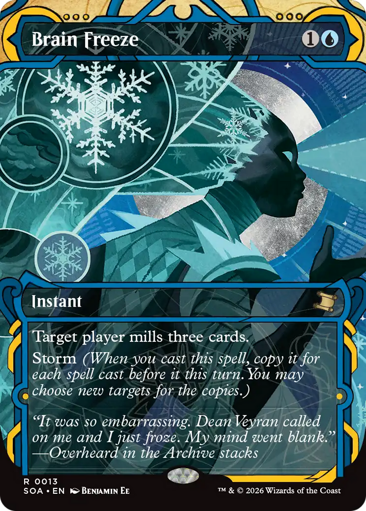 Congelamento Cerebral / Brain Freeze - Magic: The Gathering - MoxLand