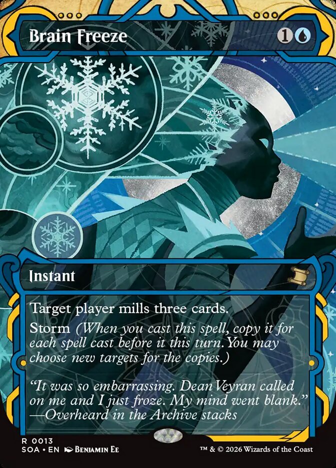 Congelamento Cerebral / Brain Freeze - Magic: The Gathering - MoxLand