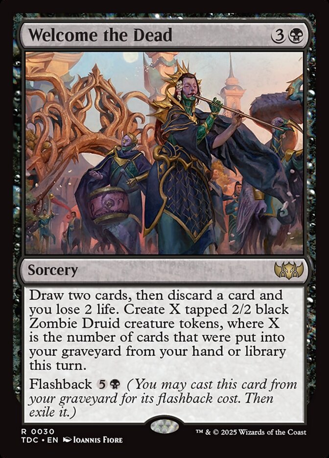 Welcome the Dead - Magic: The Gathering - MoxLand