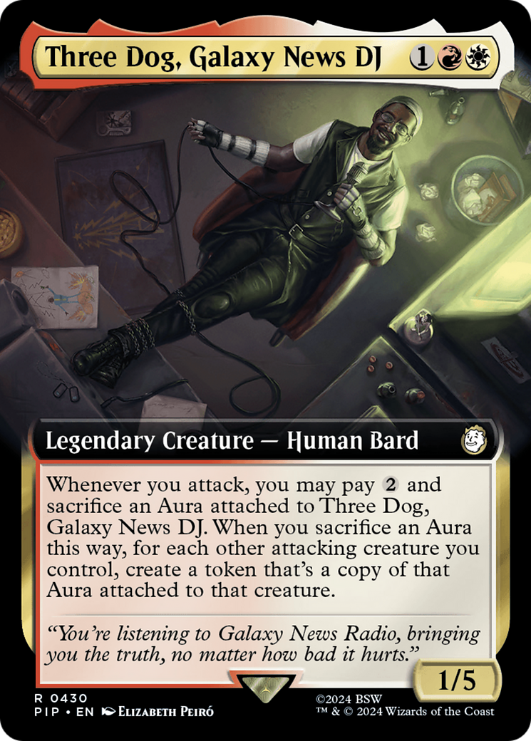 Three Dog, Galaxy News DJ - Magic: The Gathering - MoxLand