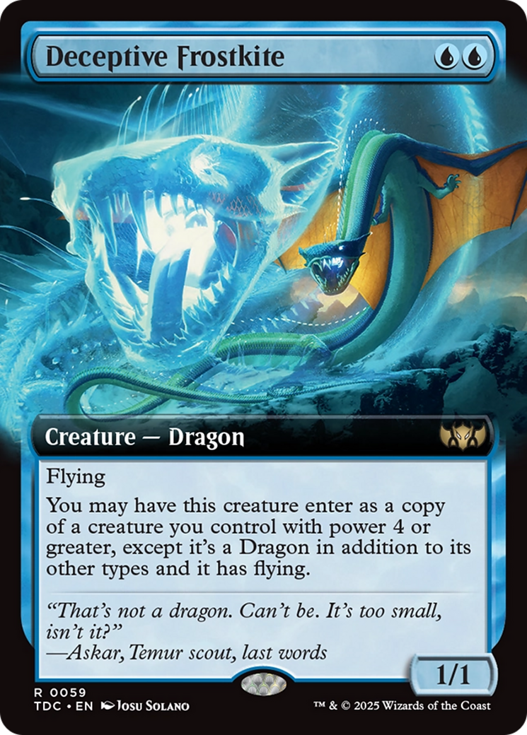 Deceptive Frostkite - Magic: The Gathering - MoxLand