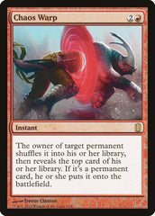 Distorção Caótica / Chaos Warp - Magic: The Gathering - MoxLand