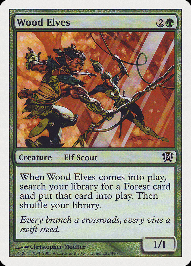 Elfos da Floresta / Wood Elves - Magic: The Gathering - MoxLand