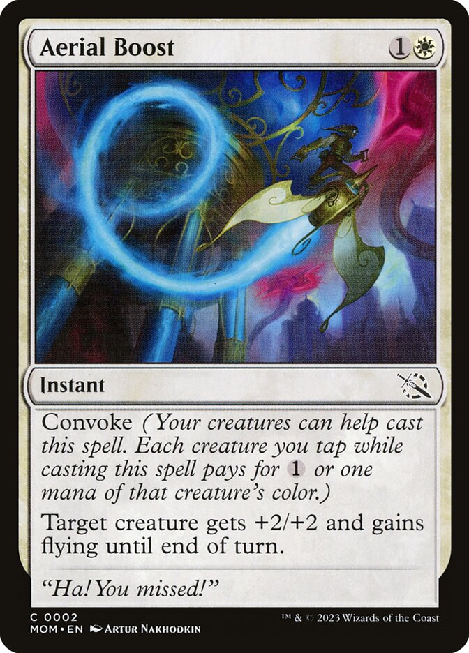 Impulso Aéreo / Aerial Boost - Magic: The Gathering - MoxLand