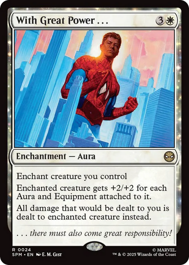 With Great Power... - Magic: The Gathering - MoxLand