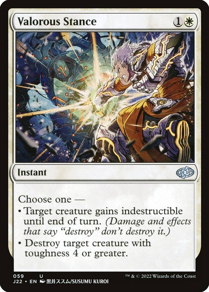 Postura Valente / Valorous Stance - Magic: The Gathering - MoxLand