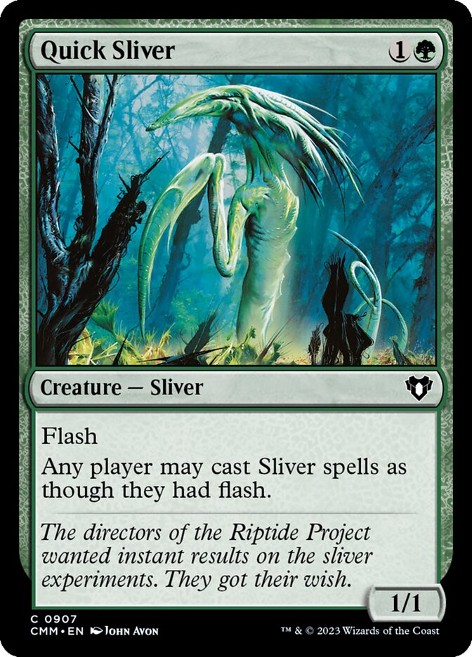 Fractius Ligeiro / Quick Sliver - Magic: The Gathering - MoxLand