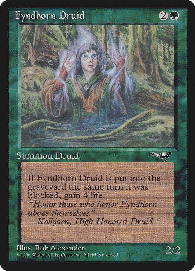 Druida de Fyndhorn / Fyndhorn Druid - Magic: The Gathering - MoxLand