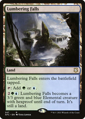 Quedas Estrondosas / Lumbering Falls - Magic: The Gathering - MoxLand