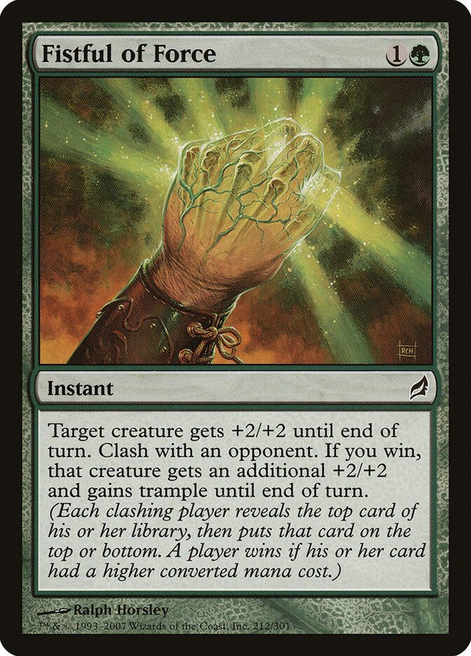 Punhado de Força / Fistful of Force - Magic: The Gathering - MoxLand