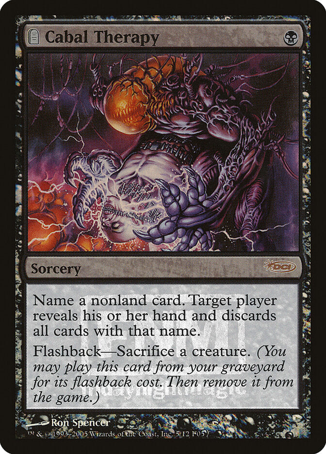 Terapia da Cabala / Cabal Therapy - Magic: The Gathering - MoxLand
