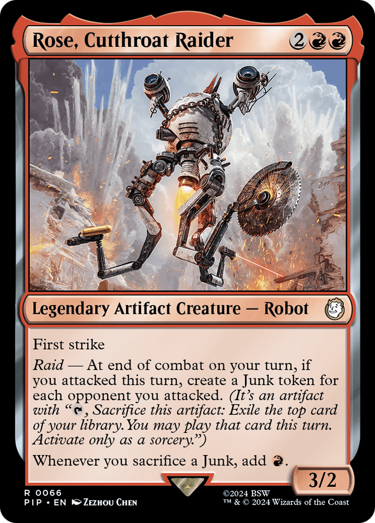 Rose, Cutthroat Raider - Magic: The Gathering - MoxLand