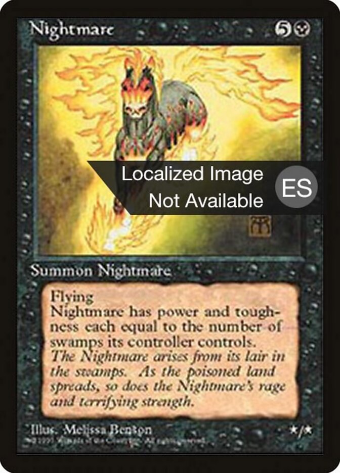 Pesadelo / Nightmare - Magic: The Gathering - MoxLand