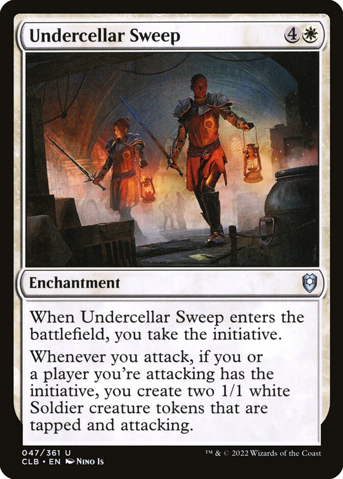Busca no Subcelário / Undercellar Sweep - Magic: The Gathering - MoxLand