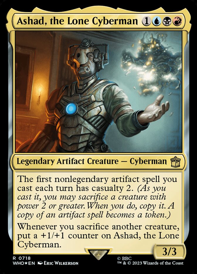 Ashad, the Lone Cyberman - Magic: The Gathering - MoxLand