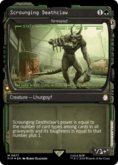 Scrounging Deathclaw - Magic: The Gathering - MoxLand