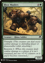 Esmagadores Rhox / Rhox Maulers - Magic: The Gathering - MoxLand