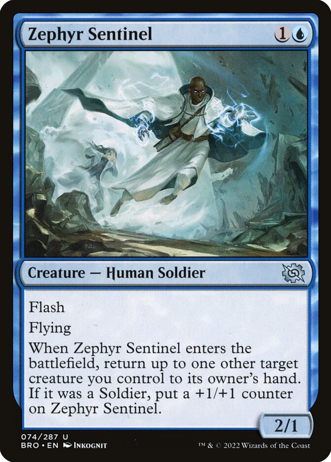Sentinela Zéfira / Zephyr Sentinel - Magic: The Gathering - MoxLand