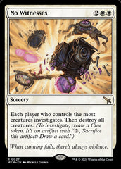 Sem Testemunhas / No Witnesses - Magic: The Gathering - MoxLand