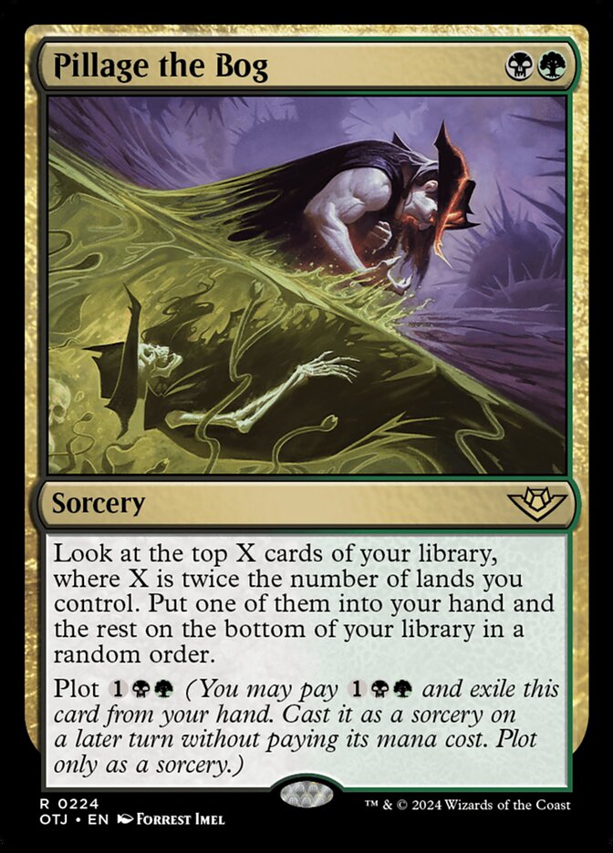 Pilhar o Charco / Pillage the Bog - Magic: The Gathering - MoxLand