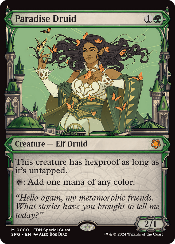 Druida do Paraíso / Paradise Druid - Magic: The Gathering - MoxLand