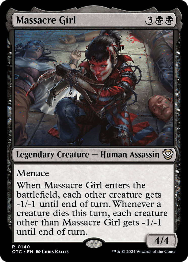 Garota-massacre / Massacre Girl - Magic: The Gathering - MoxLand