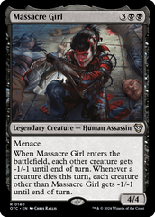 Garota-massacre / Massacre Girl - Magic: The Gathering - MoxLand