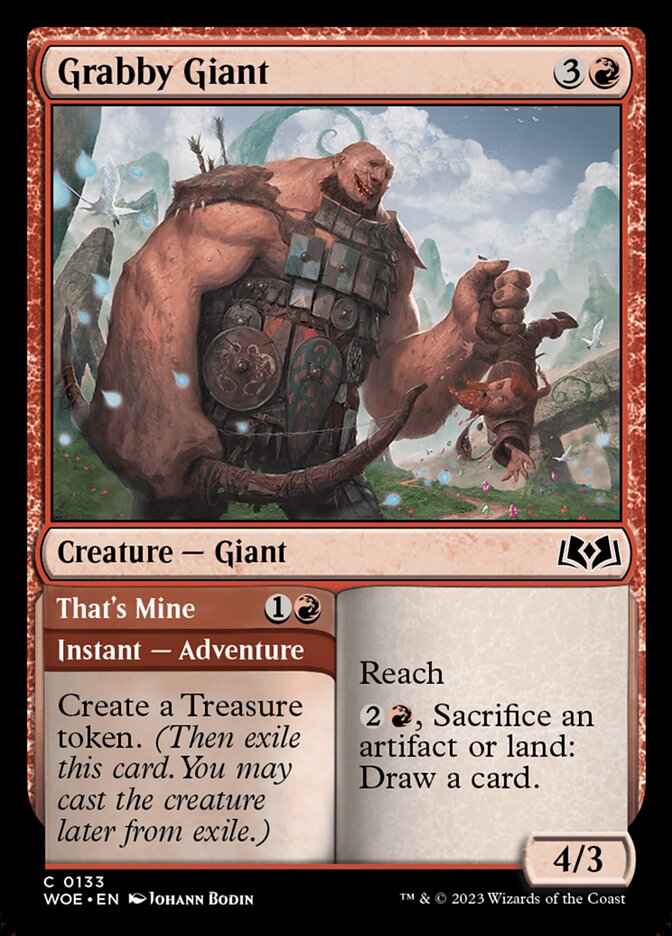 Gigante Agarrador / Grabby Giant - Magic: The Gathering - MoxLand