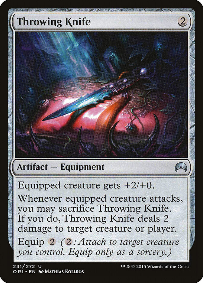 Faca de Arremesso / Throwing Knife - Magic: The Gathering - MoxLand